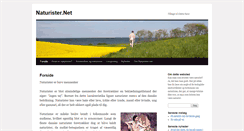 Desktop Screenshot of naturister.net